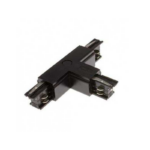 Konektor T-spoj za tračni profil 3-faze TP-D018 Crni