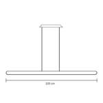 Viseća svjetiljka S104-120cm - Slika 4