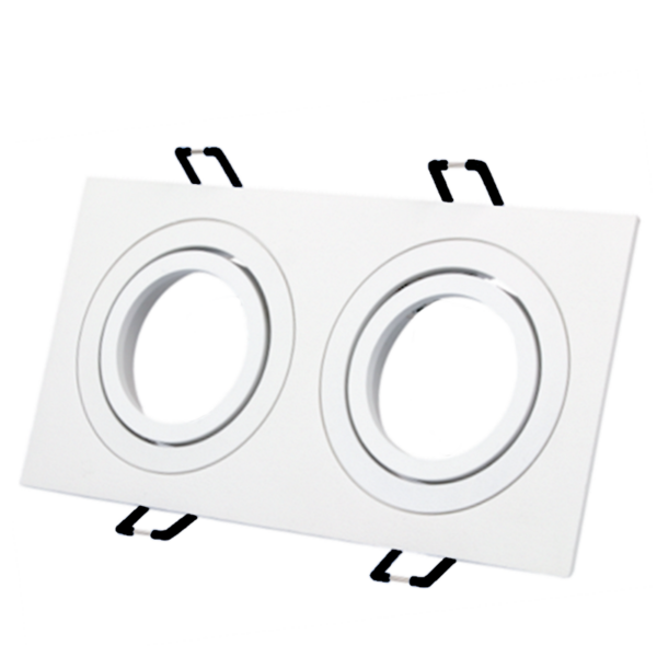 Downlighter ugradni DL49 L175xW90xH30mm GU10 Bijela