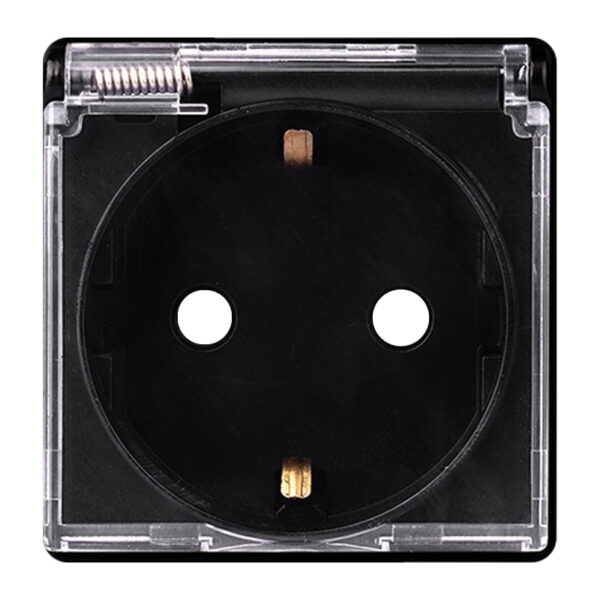 Modul jednostruka utičnica sa poklopcem TW-M1FC-MD