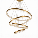 Viseča svetilka S141-B-4 Zlata (Kopiraj)