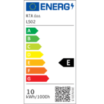 LED-Streifen LS02 COB 12W-480L/m 4K IP20 10 Meter 24V (Kopiraj) – Bild 2