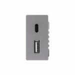 Modul priključkov USB-a in USB-c TW-1/2 20WUAC