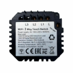 Single-pole, two-way touch switch module WIFI TW-WF102LM - Image 2