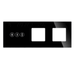 Modul Dreifachglasrahmen 3 Schalter + 2 Rahmen TW-G228.ST2F – Bild 3