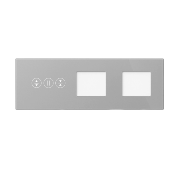 Modul Dreifachglasrahmen 3 Schalter + 2 Rahmen TW-G228.ST2F