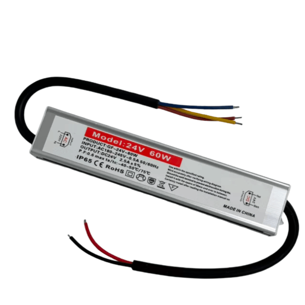 Napajanje za led trake LSD02 IP65, 24V, 60W