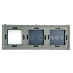Modul 3-fach Glasrahmen Rollladenschalter + 2 Schalter + 1 Rahmen TW-G228.1F2GST – Bild 5