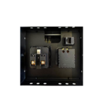 Ugradbena utičnica, 1 x utičnica, 2 x USB (A/C, 2.1A) + CAT-Black - Slika 3